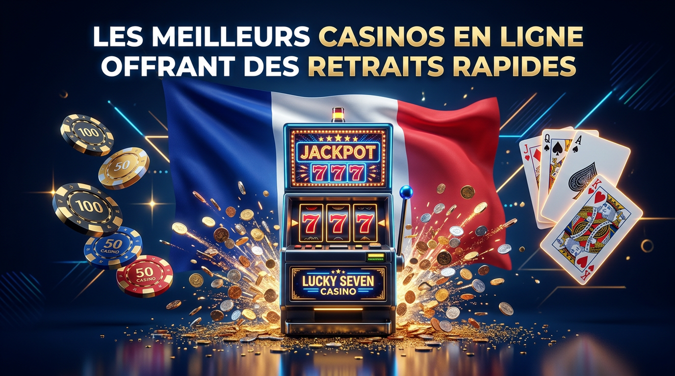 Les meilleurs casinos en ligne avec retraits rapides disponibles pour les joueurs français